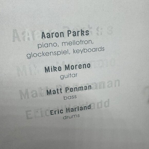 AARON PARKS Invisible Cinema (2008) (180g Vinyl) - Picture 5 of 8